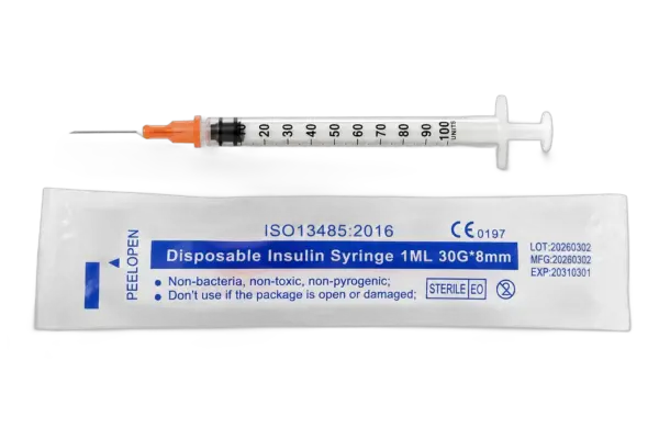 Insulinspritze 1ml 30G